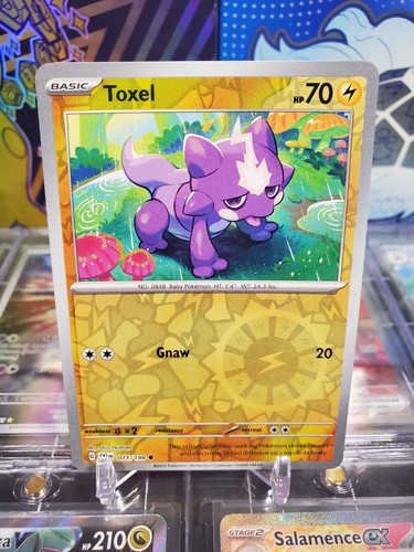 Toxel 071 198 reverse - reverse, holo