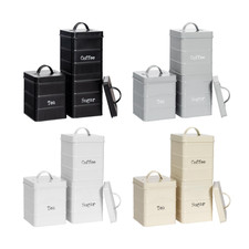 Bidoni Zucchero Cucina Tè