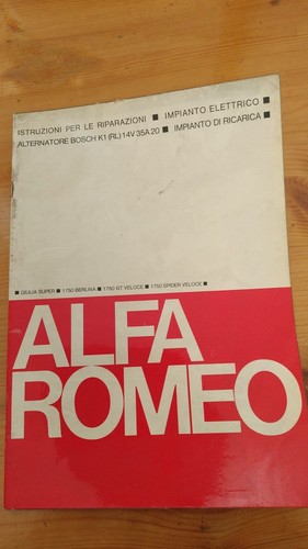 Manuale officina originale