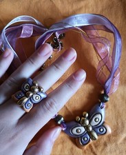 Set Collana Thun farfalla 