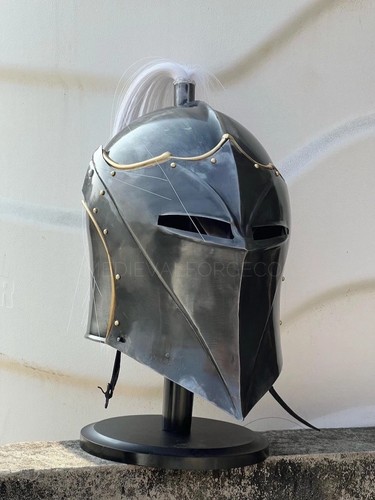 Elmetto cavaliere gotico - elmetto,