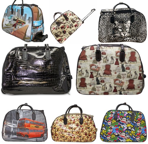 Borsa trolley unisex donna