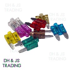 Fusibili Mini Lama LED 3 4 5 7 10 15 20 25 30 Amp Blow Glow Auto Smart Mini Blade