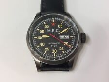 M.E.C. F-35 orologio uomo militare meccanico automatic 44 mm Seiko NH36 day date