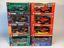 modelli auto formula 1 Burago scala 1/43 nuovi in perfette condizioni