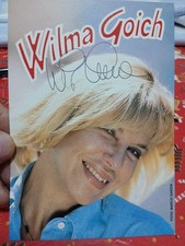 Wilma goich autografo - goich,
