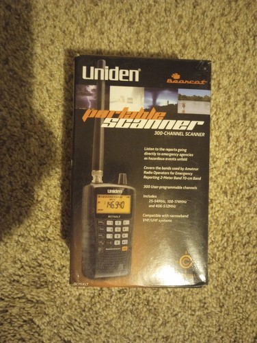 Scanner portatile uniden - scanner,