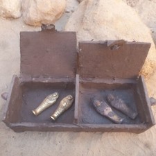 Rara antica scatola Ushabti in