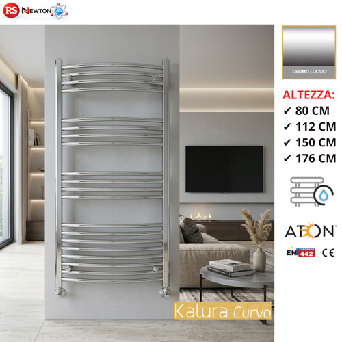 Termoarredo cromo curvo - termoarredo,