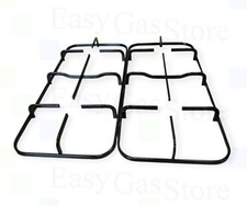 Nardi 2 Griglie per Cucina Piano Cottura 45,7 x 21,3 cm. 4 fuochi gas