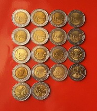 COLLEZIONE 18 MONETE 500 LIRE