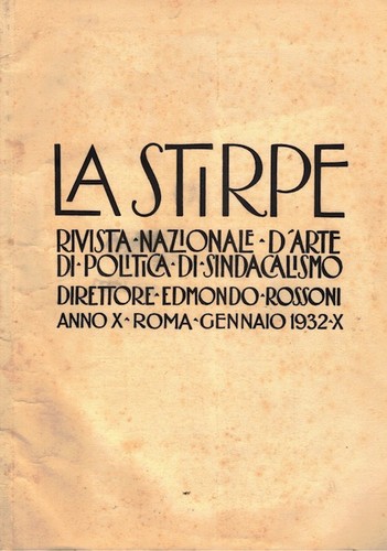 Stirpe rivista nazionale - -,