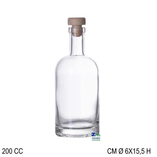 Bottiglia barrique 200 - 200, cc