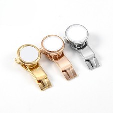 Fibbia pieghevole in acciaio inox di qualità fibbia a farfalla in metallo per Patek Philippe