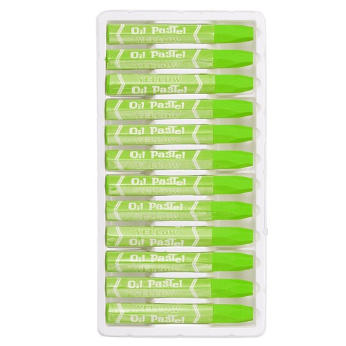 Pastelli olio giallo verde - olio, giallo/verde