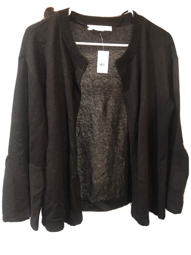 Maglione cardigan aperto