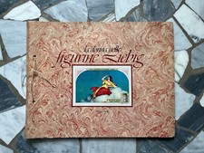 Album  "La donna nelle Figurine Liebig " con 18 figurine (ristampa anni 70)