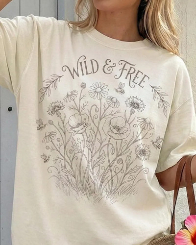 Shirt estiva floreale - estiva,