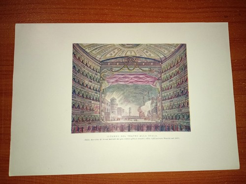 Stampa interno del teatro - interno,