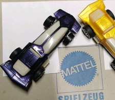 Set 2 Hot Wheels, Redlines Sizzler 1970 Mexico, telaio mai usato 