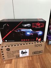 18334 Batman batmobile mattel rc 1/10 radio control r/c rc hot wheels nib rara