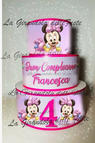 Torta baby minnie 3piani - torta,