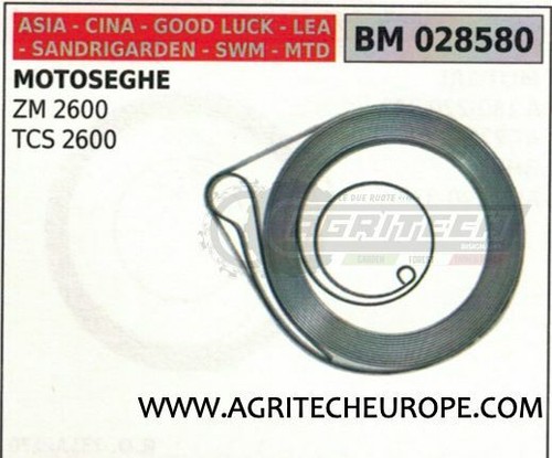 Molla avviamento motosega - molla,