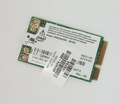 Wifi mini pcie - mini, intel
