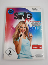 Let’s Sing 2016 [gioco Nintendo Wii] PAL IT *in confezione originale con istruzioni*