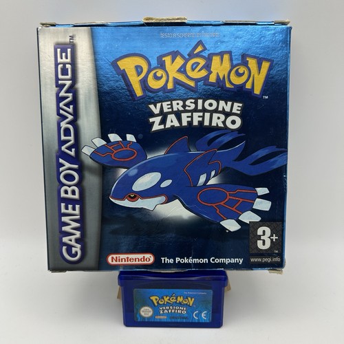 Pokemon zaffiro con scatola - pokemon,