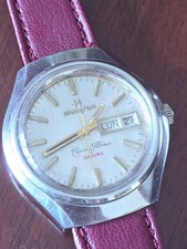 Raro Orologio HAMILTON by Cuervo Y Sobrinos Habana Automatico Doppio Datario