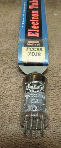 Tubo mullard 7dj8 pcc88 - mullard, pcc88,