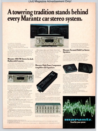 Marantz autoradio componenti - marantz,