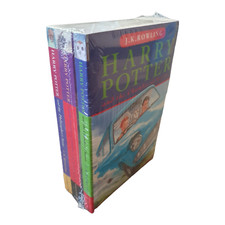 Harry Potter Box Set Books 1-3 by J.K. Rowling Paperback New Sealed