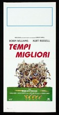 TEMPI MIGLIORI locandina poster Robin Williams Russel Best of Times Football Q61