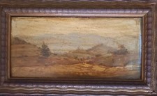 RONTINI FERRUCCIO – Campagna (Olio su tavoletta, 15 x 30)