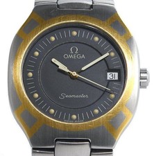 Omega Seamaster Polaris donna grigio scuro testato Giappone usato F/S