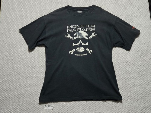 Shirt grafica monster garage - t-shirt,