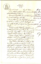 1870 VICINANZA (CR) Fabrizio FINARDI vende campo SABBIONI a Giuseppe BOMPANI