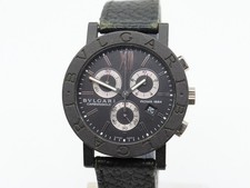 Orologio Bvlgari Carbongold Roma 1884 125° Cronografo BB 38 CL CH Quarzo Bulgari