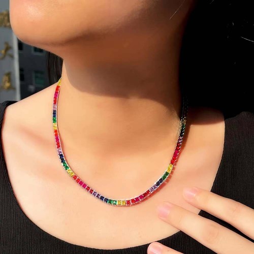 Collana donna tennis