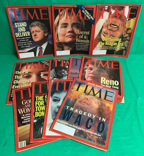 Time magazines 1993 - time,