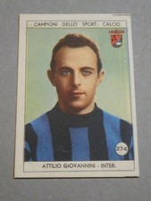 ***FIGURINA LAVAZZA 1950 CAMPIONI DELLO SPORT (CALCIO)*** GIOVANNINI (INTER) !! 