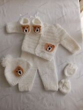 Set abito bianco bambino nuovo
