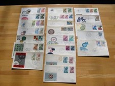 1967 Collezione Europa CEPT su FDC ANNATA COMPLETA !!! cat. euro 53 !!!