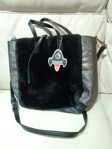 Borsa roccobarocco pelo - roccobarocco, nero