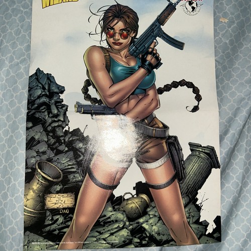 Poster doppio lato lara - lara, croft