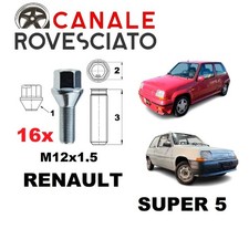 kit 16 bulloni Renault SUPER 5