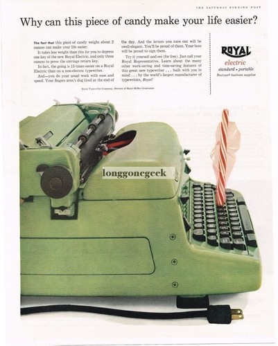 Macchina scrivere royal - da,