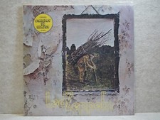 Led Zeppelin IV Edit Cover & Edit 7tracks 1978 Korea LP Picture W/Insert Sealed